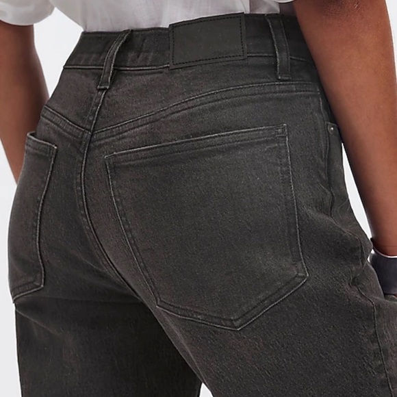 Madewell The Petite '90s Straight Mid-Rise Jean Landale wash - Picture 5 of 6